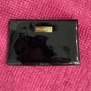 Dolce Gabbana Parfums Bag Clutch Black Vinyl
